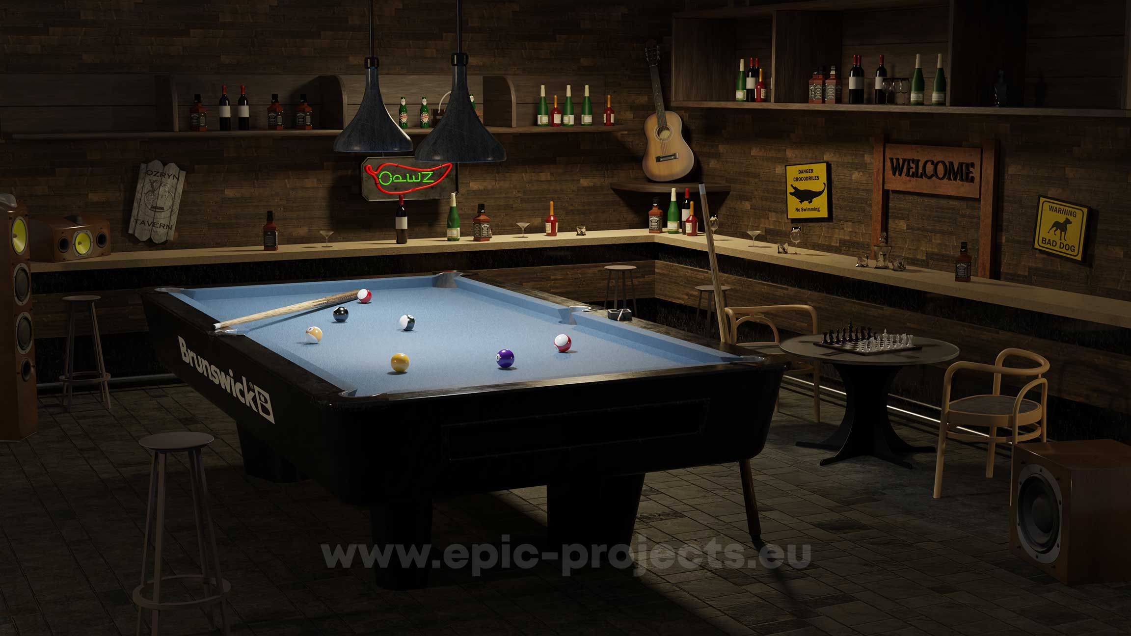 Epic Projects Billard Table